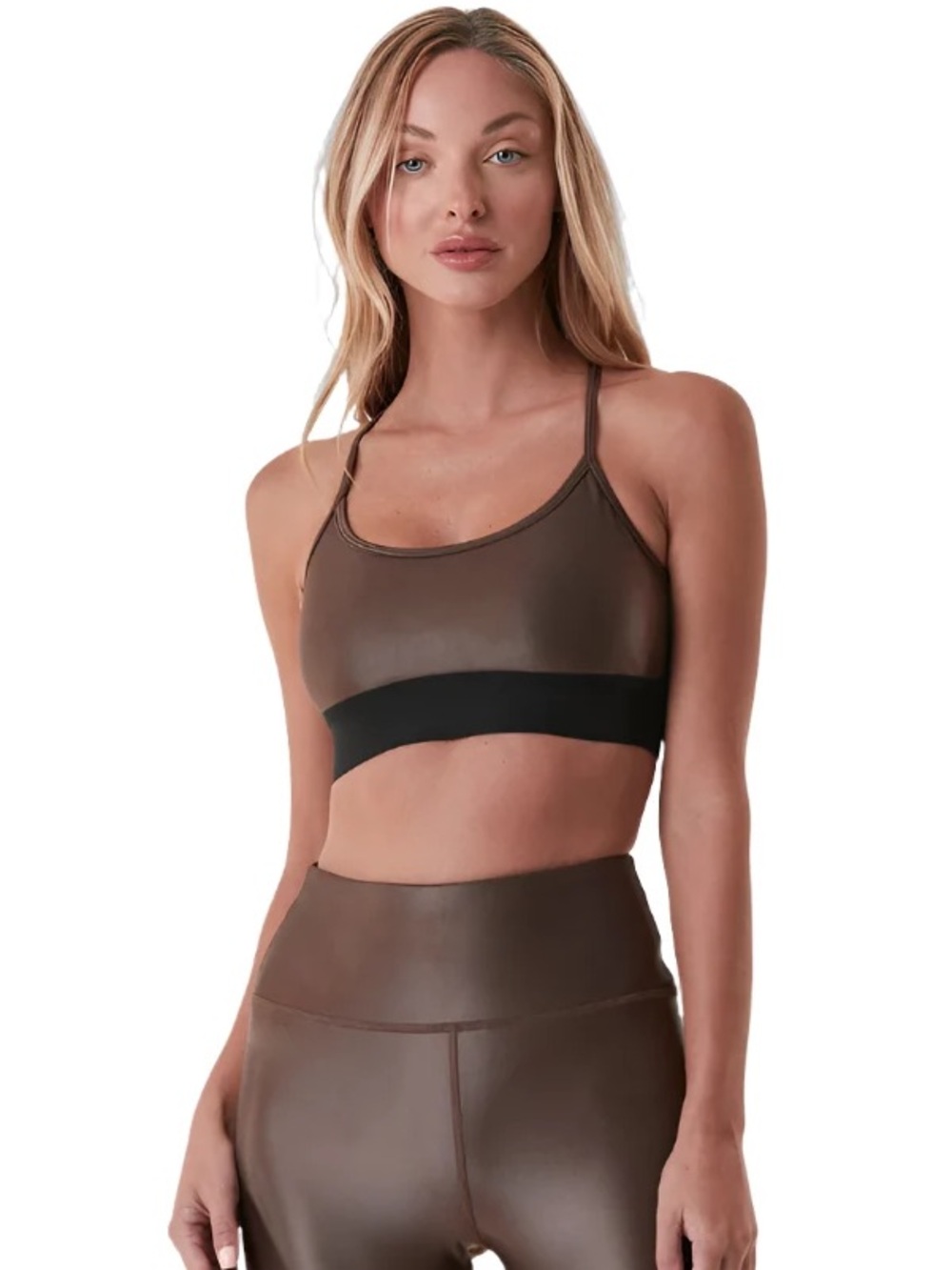 Noli liquid studio glossy brown cafe bra size medium